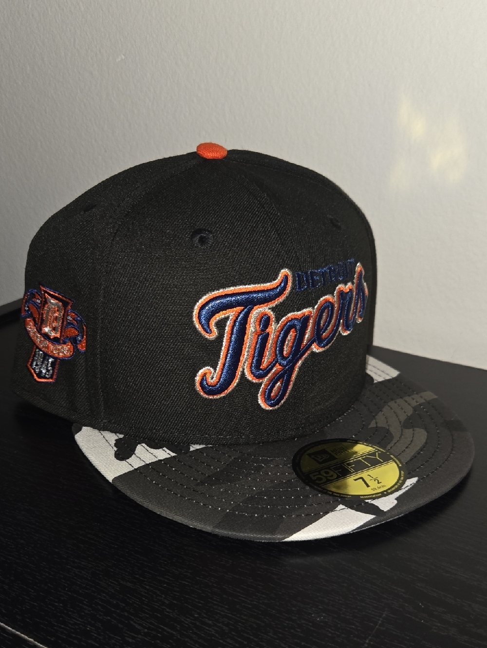 Hat Club Detroit Tigers 1945 Patch New Era 59Fifty Fitted Hat 7 1/2